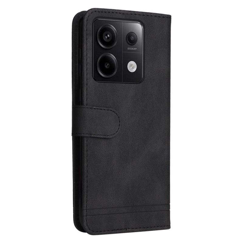 Kožna Futrola Za Xiaomi Redmi Note 13 Pro 5g Ukrasna Zakovica Za Remen