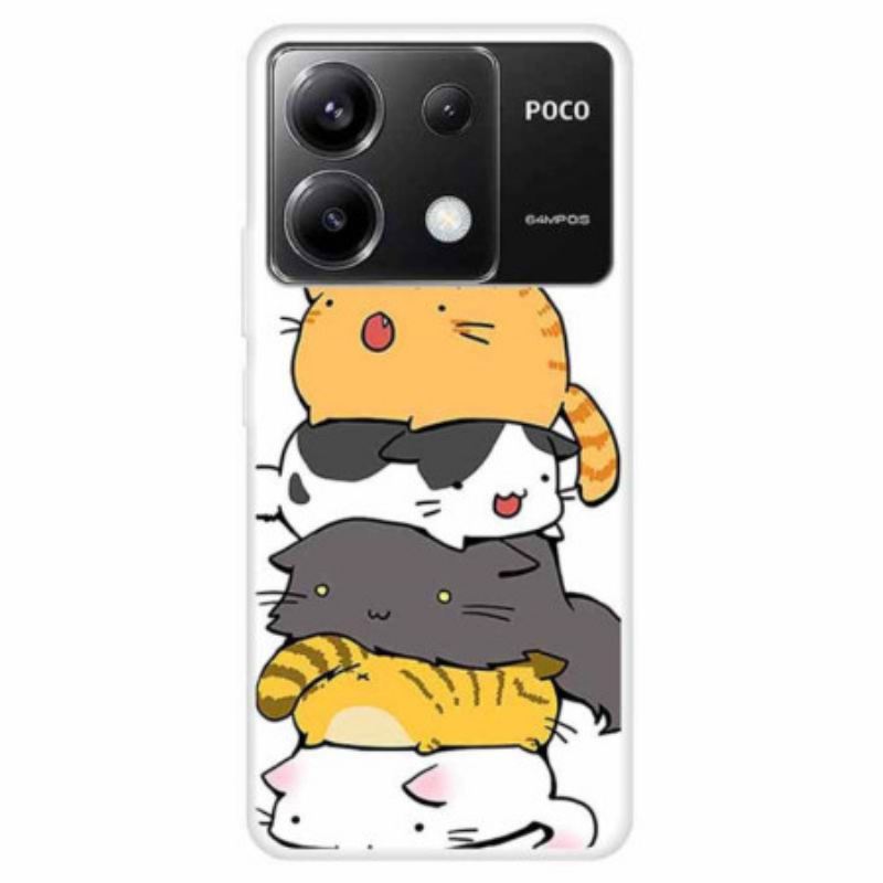 Maskica Xiaomi Redmi Note 13 Pro 5g Naslagane Mačke