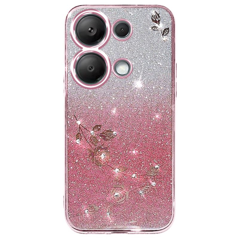 Maskica Xiaomi Redmi Note 13 Pro 5g Umetni Kamenčići I Šljokice S Kadem Remenom