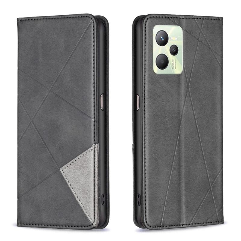Flip Futrola Realme C35 Kožna Futrola Dijamant