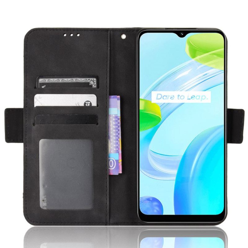 Kožna Futrola Realme C35 Multi-cards