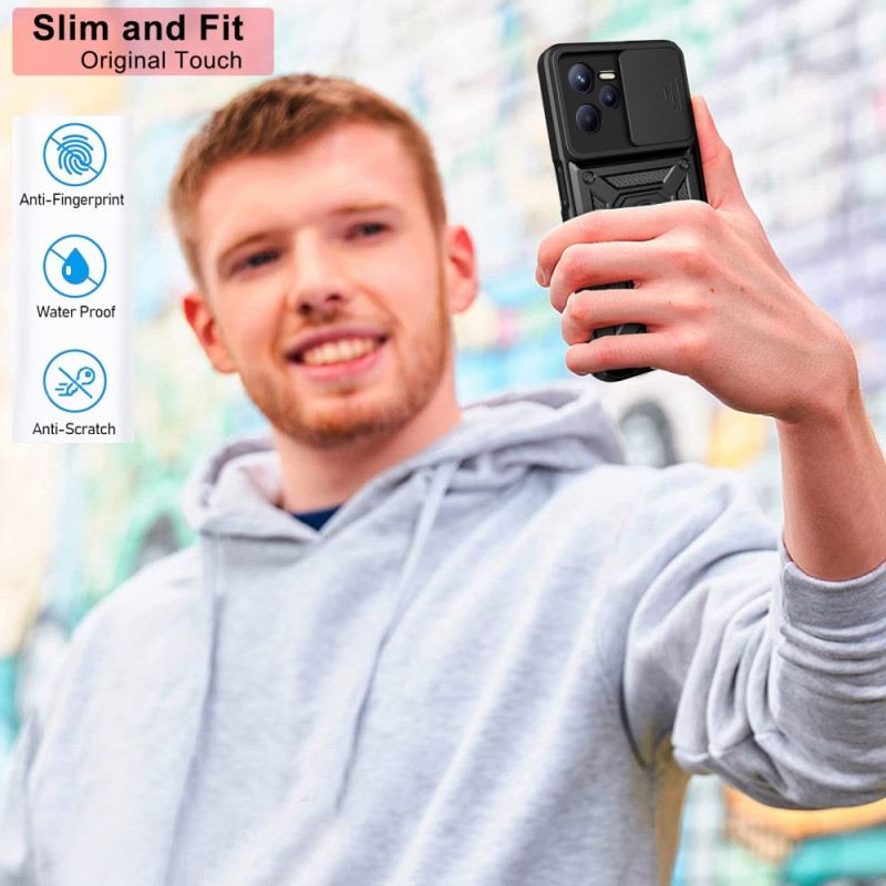 Maskica Realme C35 Camshield S Magnetskim Prstenom