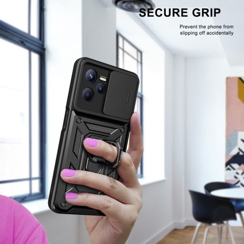 Maskica Realme C35 Camshield S Magnetskim Prstenom