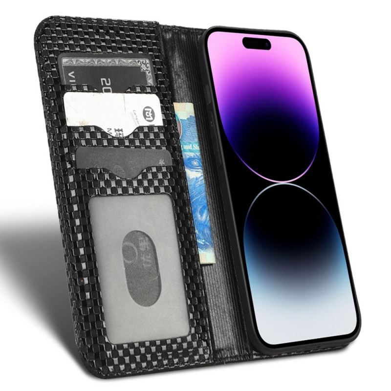 Flip Futrola iPhone 14 Pro Kožna Futrola Tekstura
