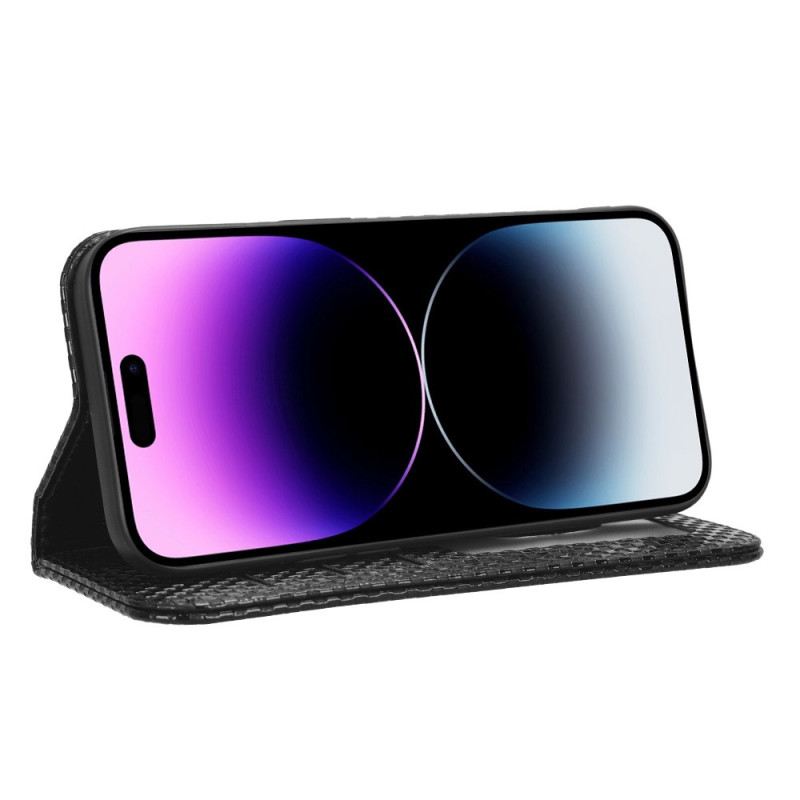 Flip Futrola iPhone 14 Pro Kožna Futrola Tekstura