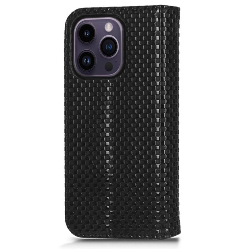 Flip Futrola iPhone 14 Pro Kožna Futrola Tekstura