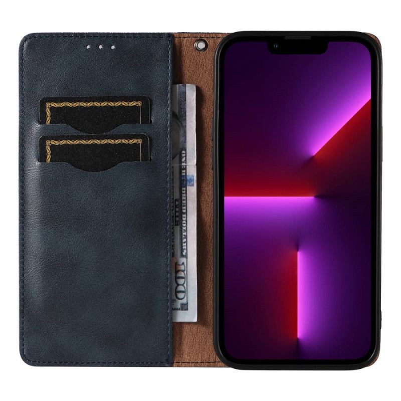 Flip Futrola iPhone 14 Pro Kožna Futrola Vintage Remenčić