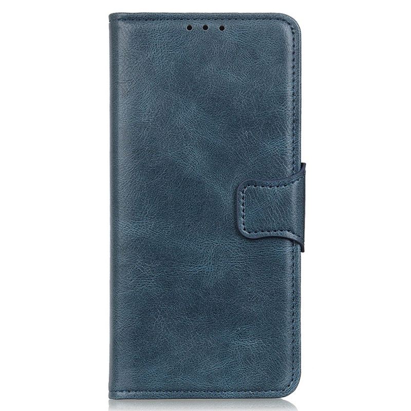 Kožna Futrola iPhone 14 Pro Reverzibilna Kožna Kopča Stila