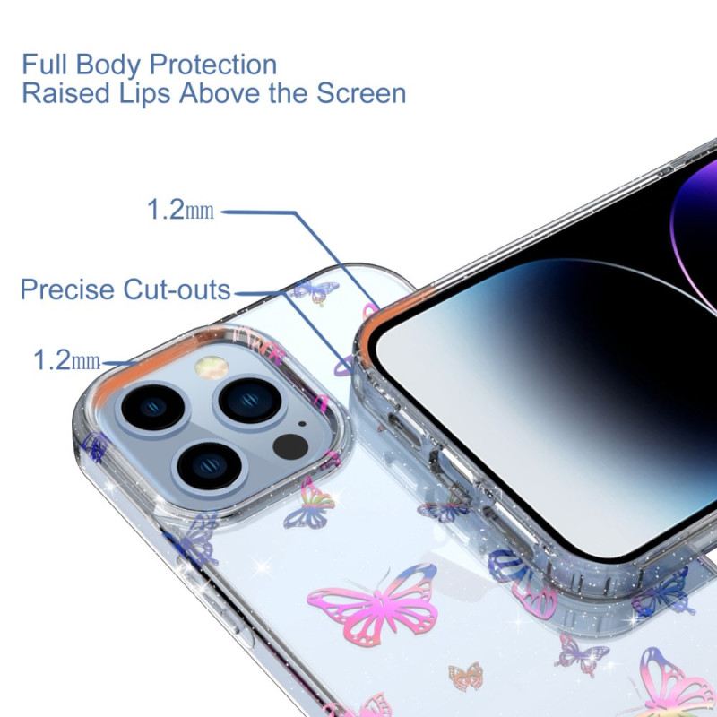 Maskica iPhone 14 Pro Bešavni Leptiri