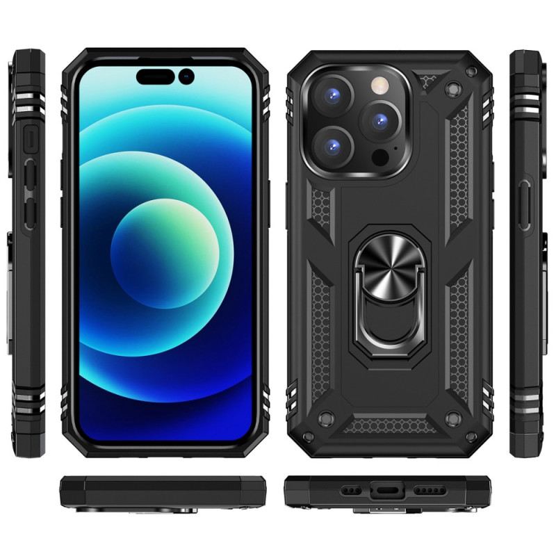 Maskica iPhone 14 Pro Dizajn Prstenastog Nosača