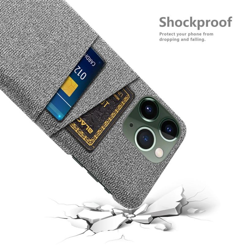 Maskica iPhone 14 Pro Držač Kartica Od Tkanine