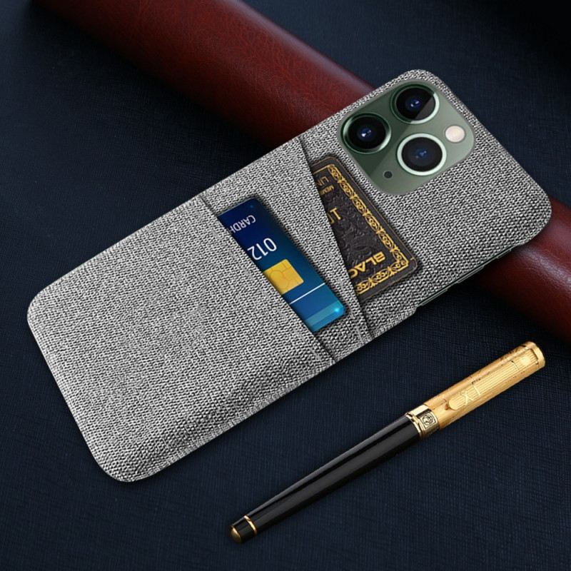 Maskica iPhone 14 Pro Držač Kartica Od Tkanine
