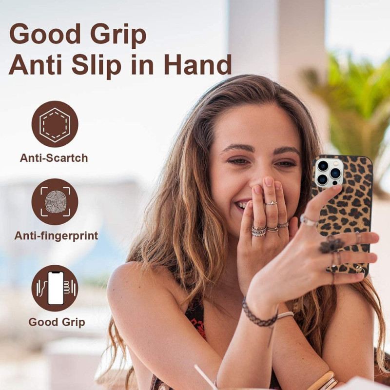 Maskica iPhone 14 Pro Leopard S Naramenicama