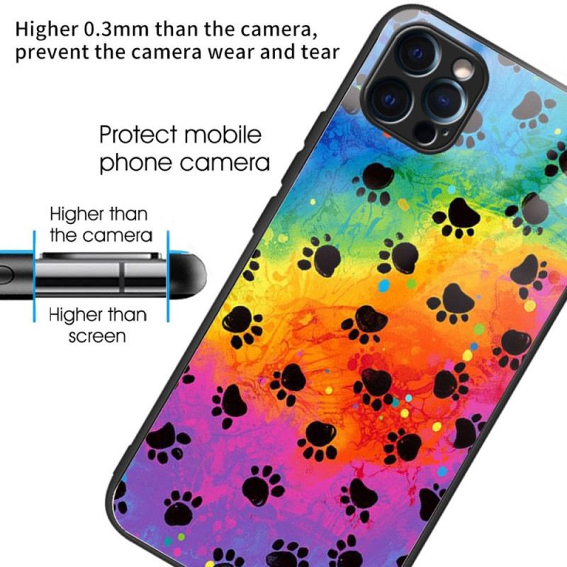 Maskica iPhone 14 Pro Otisci Prstiju Od Kaljenog Stakla
