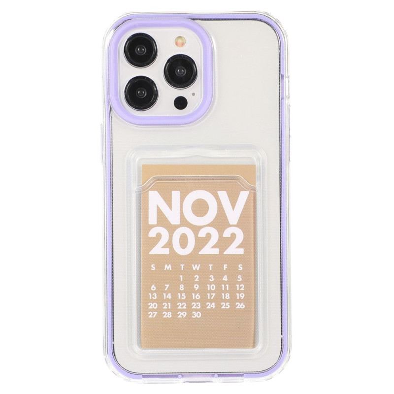 Maskica iPhone 14 Pro Prozirni Držač Kartice