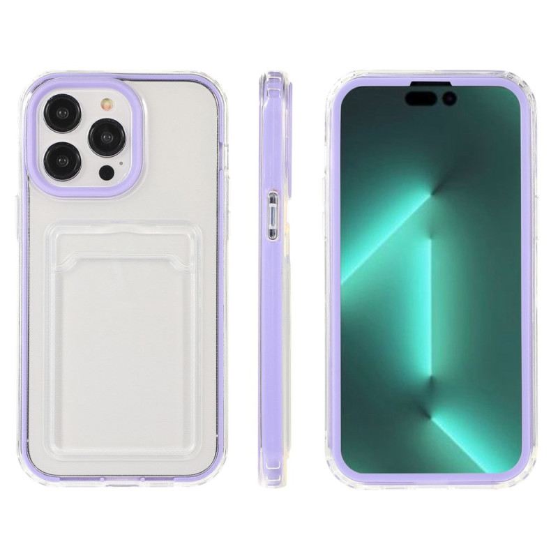 Maskica iPhone 14 Pro Prozirni Držač Kartice