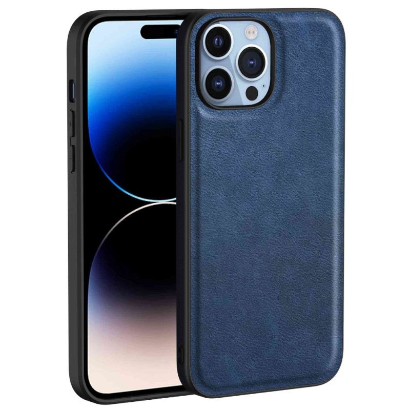 Maskica iPhone 14 Pro Retro Umjetna Koža