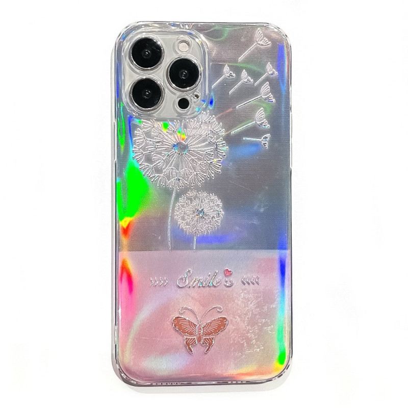 Maskica iPhone 14 Pro Silikonski Laserski Uzorak
