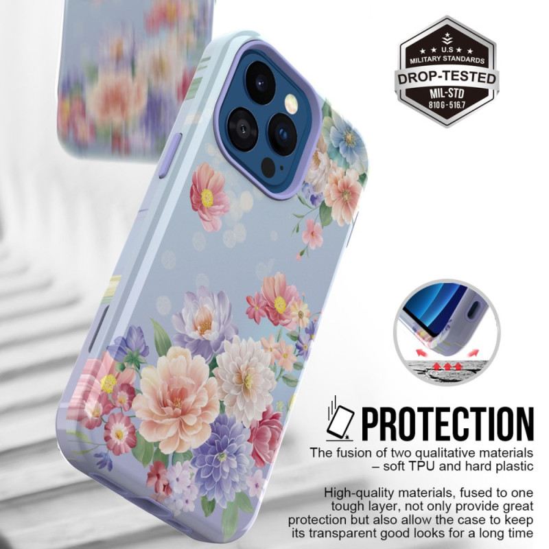 Maskica iPhone 14 Pro Vintage Cvijeće