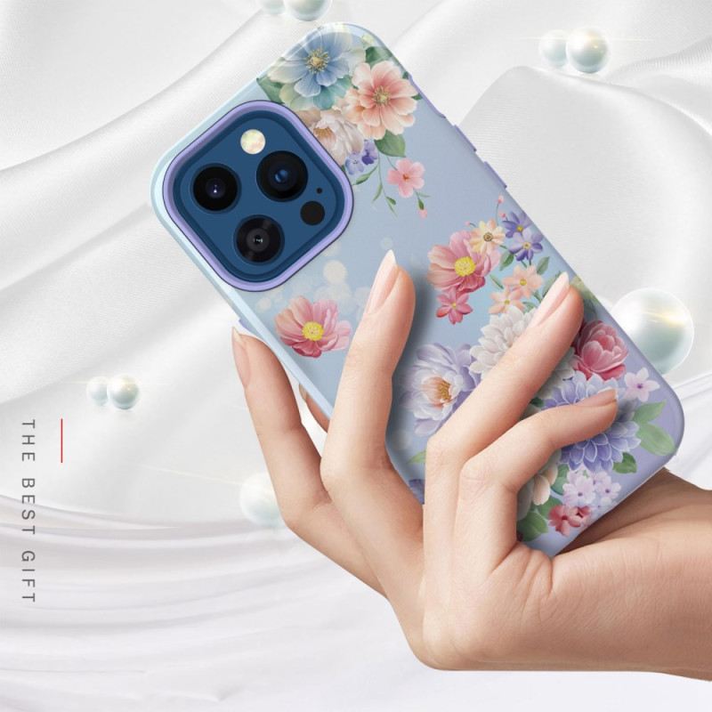 Maskica iPhone 14 Pro Vintage Cvijeće
