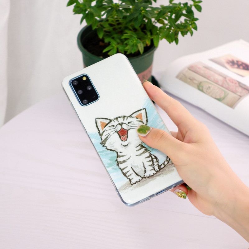 Maskica Samsung Galaxy S20 Plus / S20 Plus 5G Fluorescentna Mačka