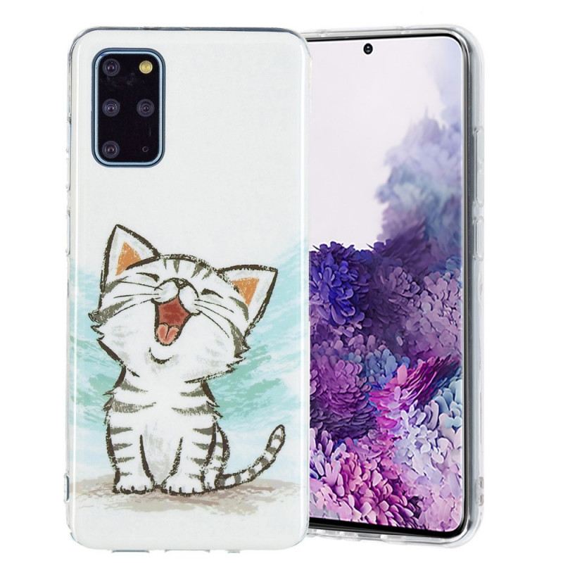Maskica Samsung Galaxy S20 Plus / S20 Plus 5G Fluorescentna Mačka