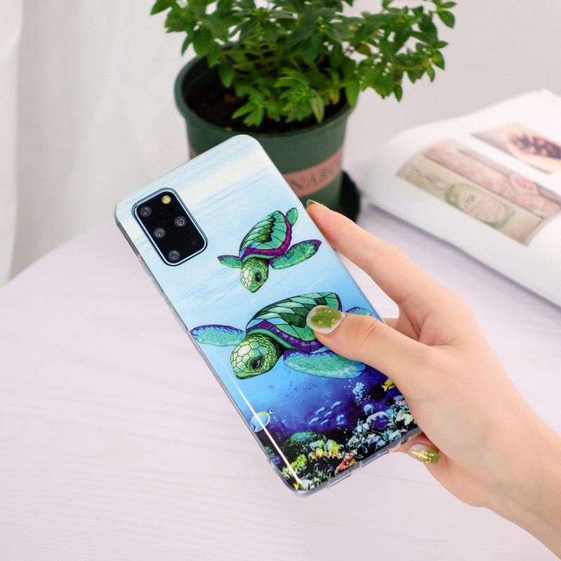 Maskica Samsung Galaxy S20 Plus / S20 Plus 5G Fluorescentne Kornjače