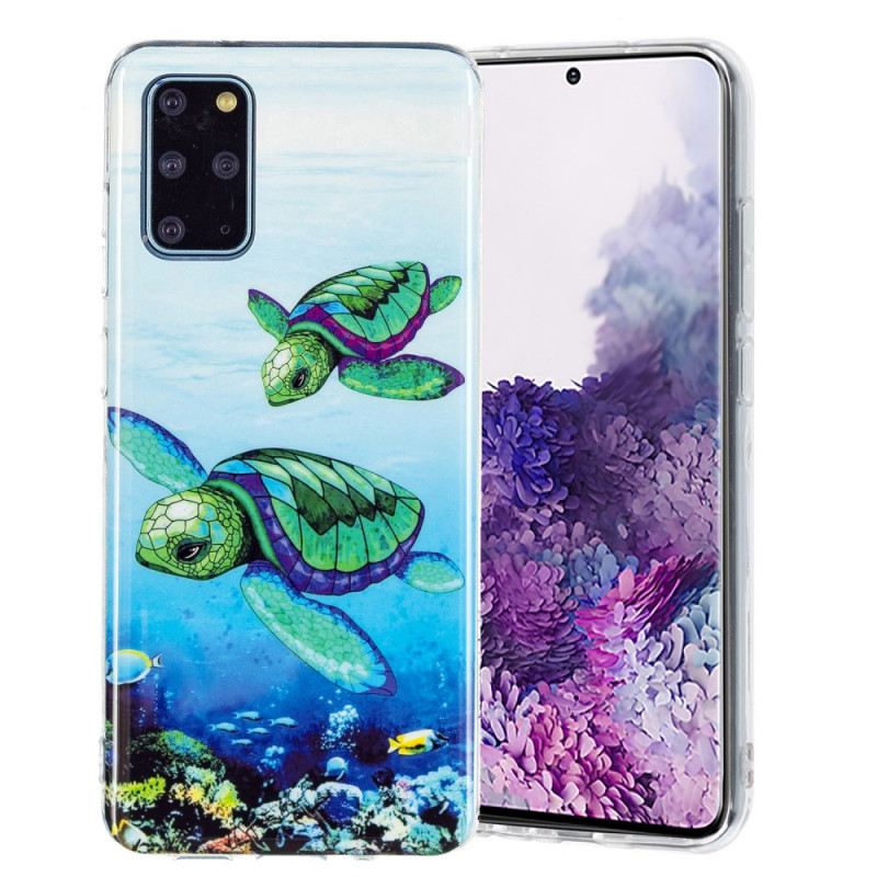 Maskica Samsung Galaxy S20 Plus / S20 Plus 5G Fluorescentne Kornjače
