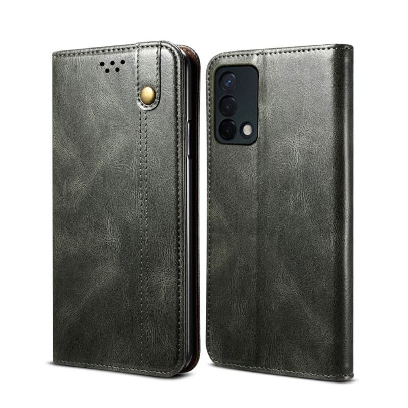 Flip Futrola Oppo A74 4G Kožna Futrola Voštana Umjetna Koža