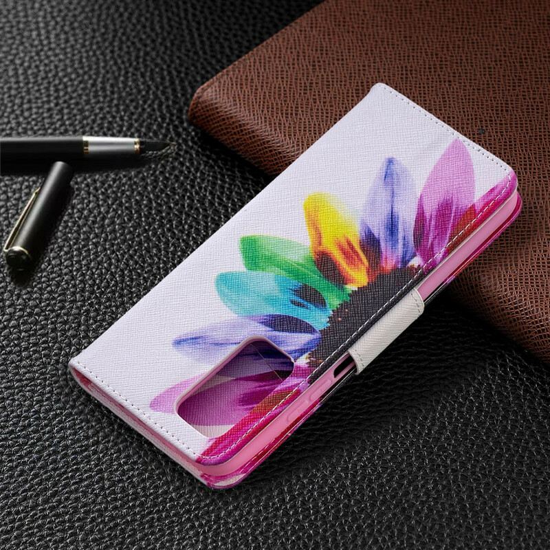 Flip Futrola Xiaomi Mi 10T / 10T Pro Pro Cvjetni Akvarel