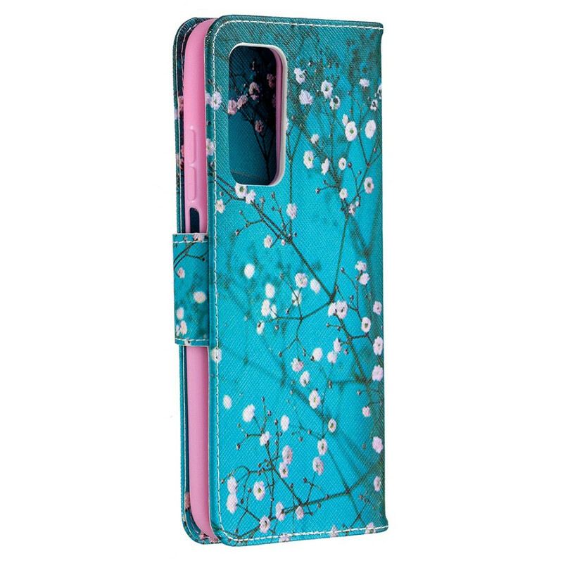 Kožna Futrola Xiaomi Mi 10T / 10T Pro Cvjetno Drvo