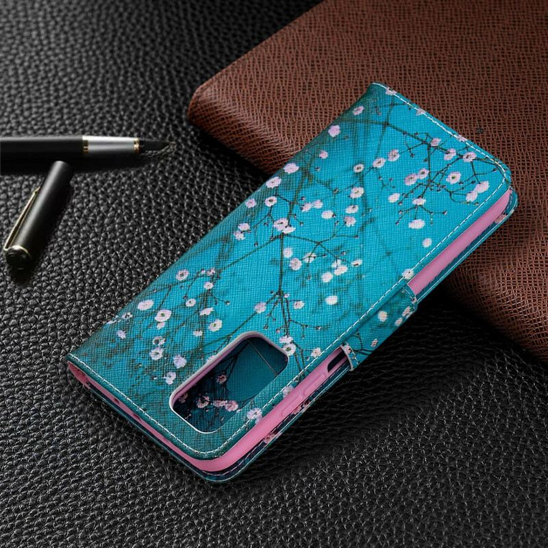 Kožna Futrola Xiaomi Mi 10T / 10T Pro Cvjetno Drvo