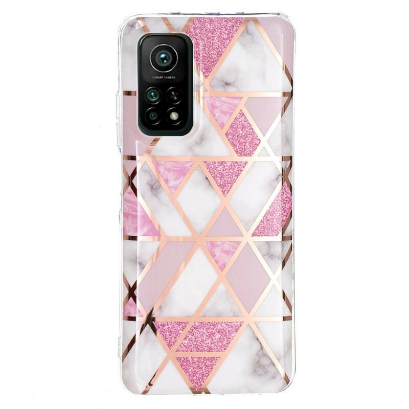 Maskica Xiaomi Mi 10T / 10T Pro Geometrija U Boji Mramora 2