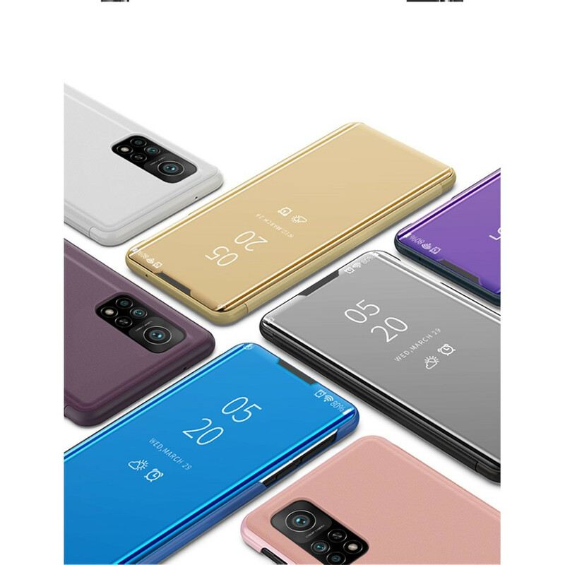 Maskica Xiaomi Mi 10T / 10T Pro Ogledalo I Umjetna Koža