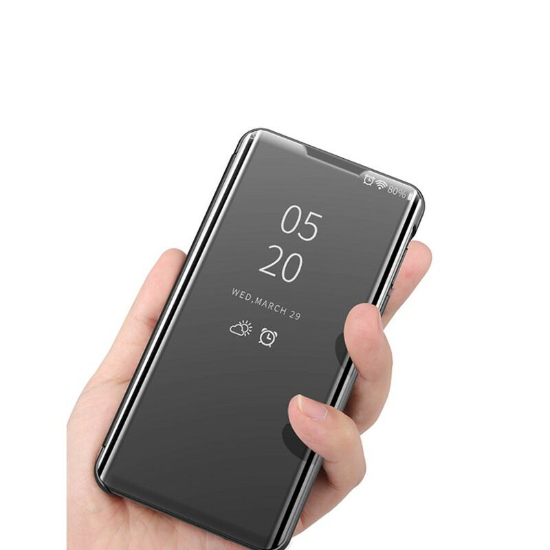 Maskica Xiaomi Mi 10T / 10T Pro Ogledalo I Umjetna Koža