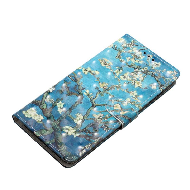 Flip Futrola iPhone 16 Plus Maskice Za Mobitele Cvjetovi Marelice S Remenom