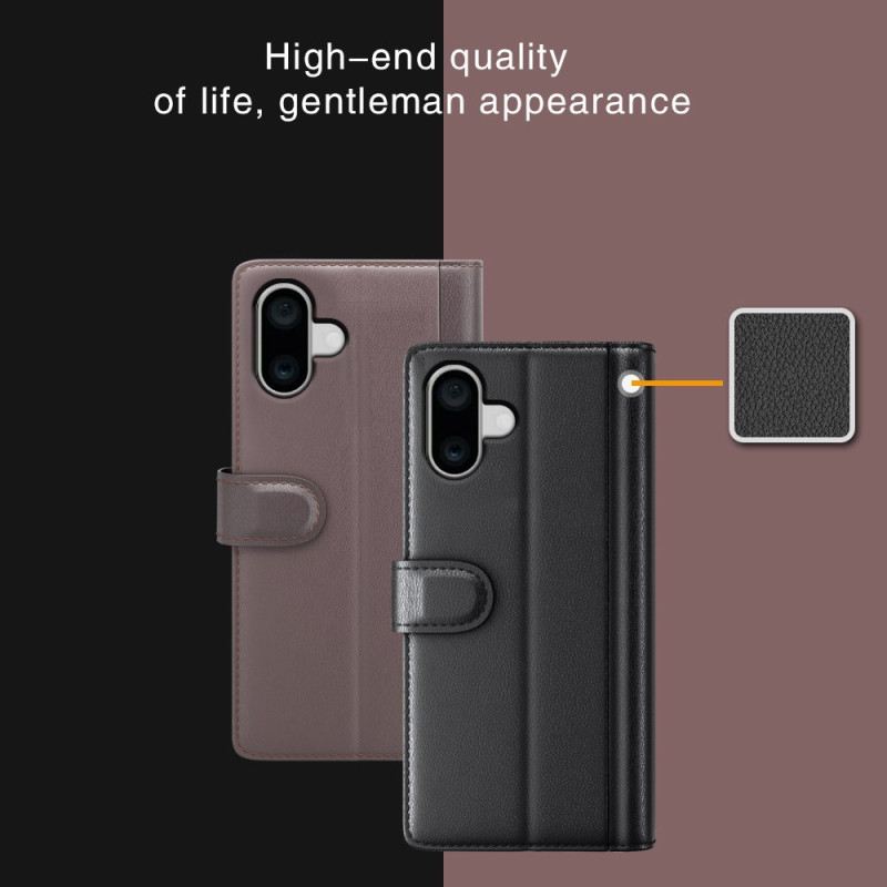 Flip Futrola iPhone 16 Plus Prava Koža