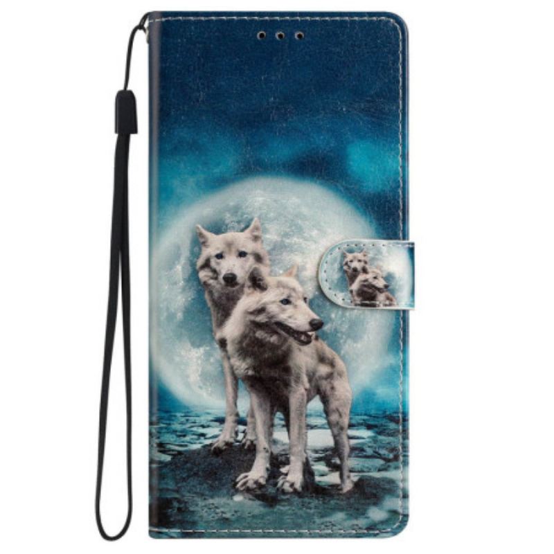 Kožna Futrola iPhone 16 Plus Par Vukova S Remenjem