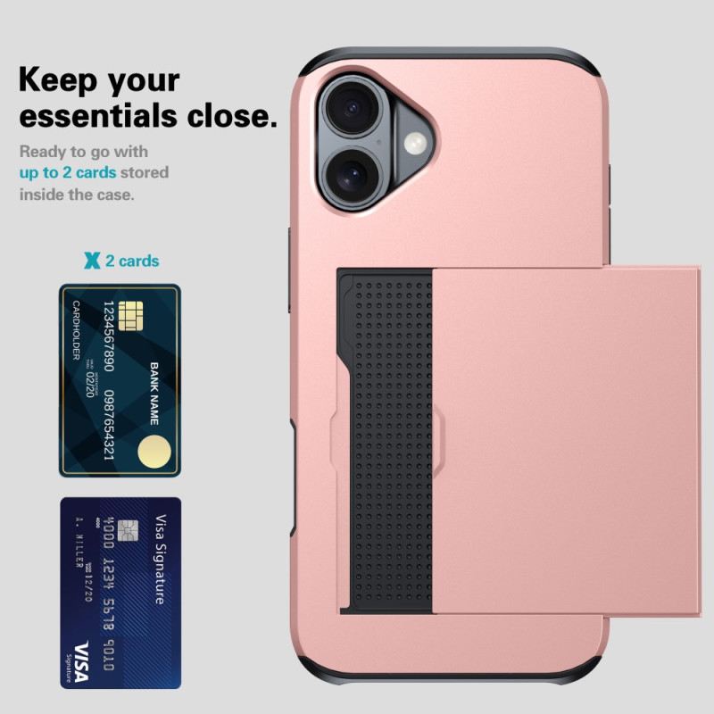 Maskica iPhone 16 Plus Integrirani Držač Kartice