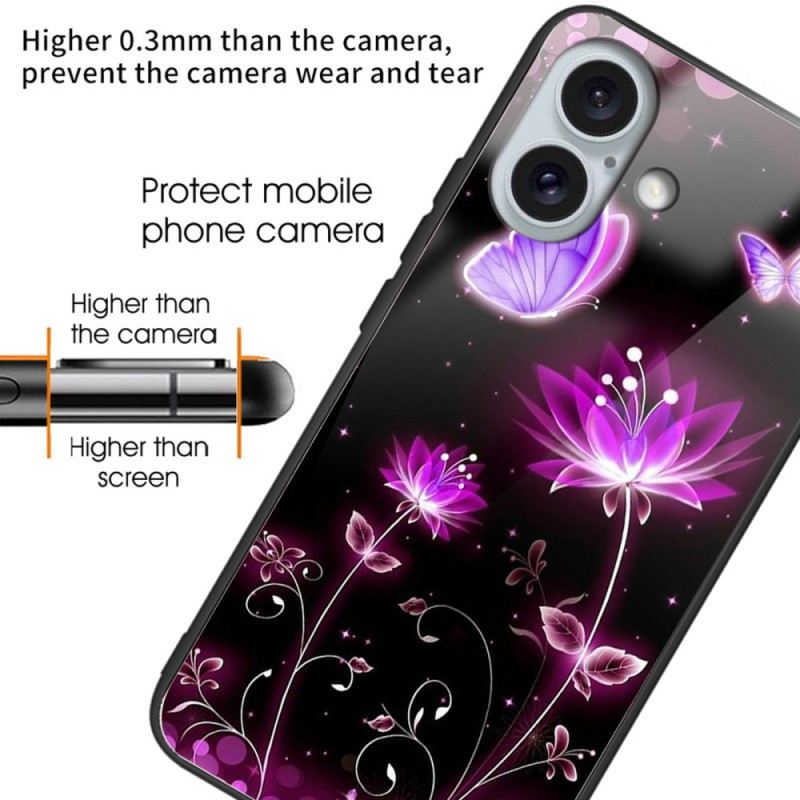 Maskica Za iPhone 16 Plus Fluorescentni Lotos