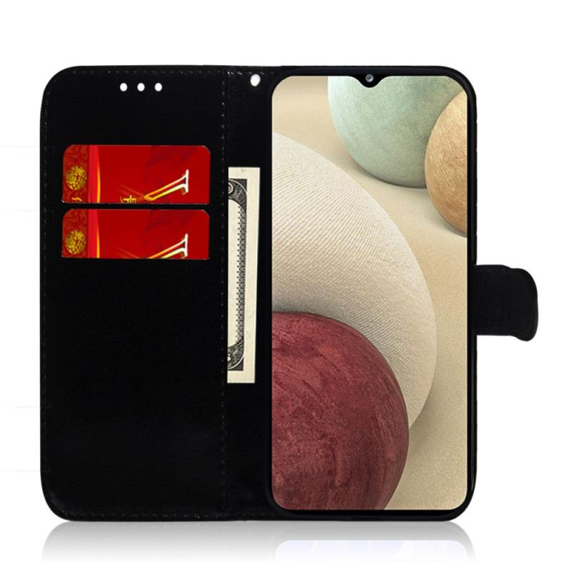 Futrola Samsung Galaxy M32 Poklopac Ogledala Od Umjetne Kože