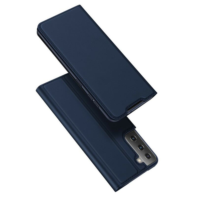 Flip Futrola Samsung Galaxy S21 Plus 5G Kožna Futrola Skin Pro Dux Ducis
