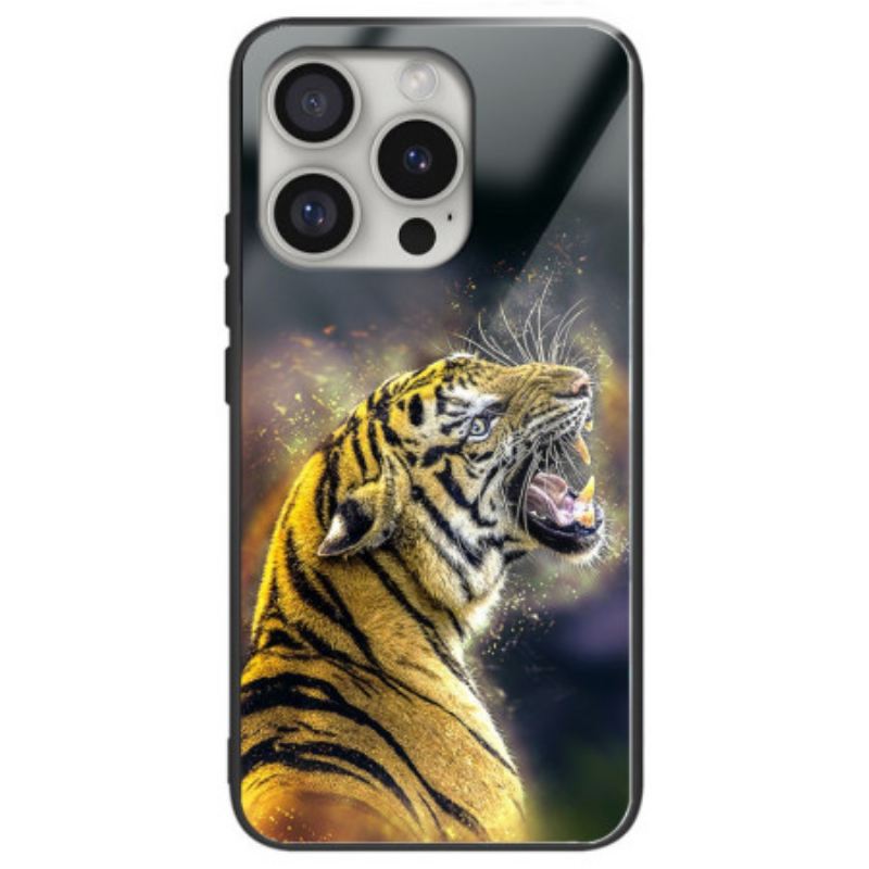 Maskica iPhone 16 Pro Kaljeno Staklo Roaring Tiger