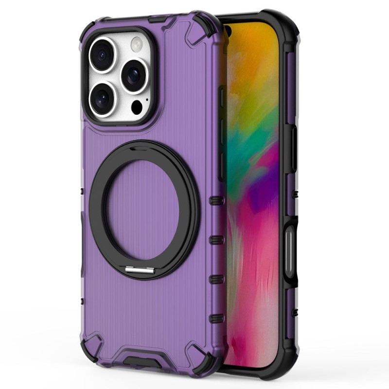 Maskica iPhone 16 Pro Magnetski Držač Prstena S Prugama