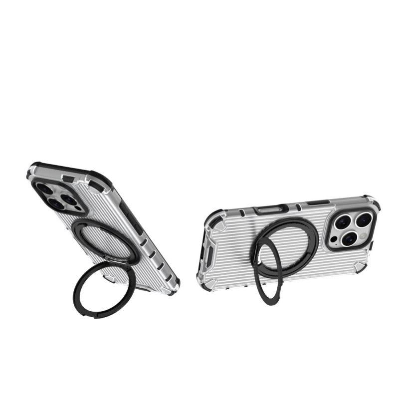 Maskica iPhone 16 Pro Magnetski Držač Prstena S Prugama