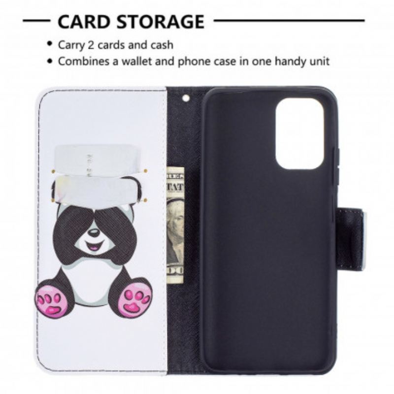 Kožna Futrola Poco M5s Panda Zabava