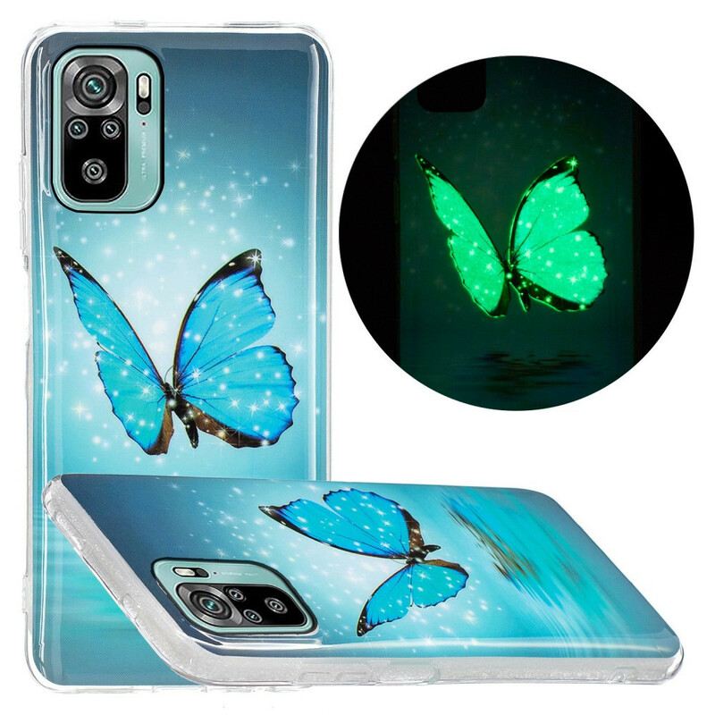 Maskica Poco M5s Fluorescentni Plavi Leptir