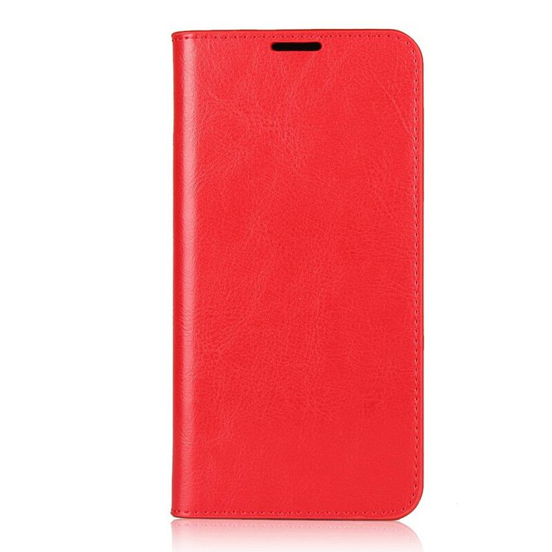 Flip Futrola Huawei P40 Lite Kožna Futrola Prava Koža