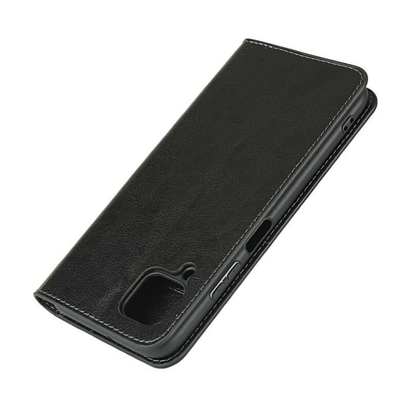 Flip Futrola Huawei P40 Lite Kožna Futrola Prava Koža