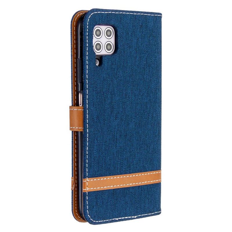 Futrola Huawei P40 Lite Remen S Efektom Tkanine I Kože